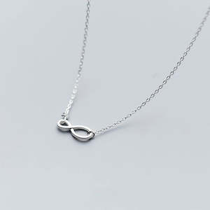 Valentines Day Gift Ideas: Infinity Sparkle Necklace