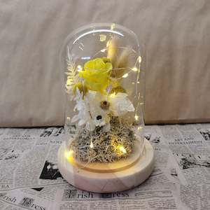 Mothers Day: Belle Flower Dome - Yellow