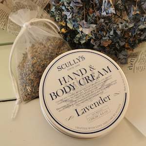 Mothers Day: Scullys NZ - Lavender Hand and Body Cream