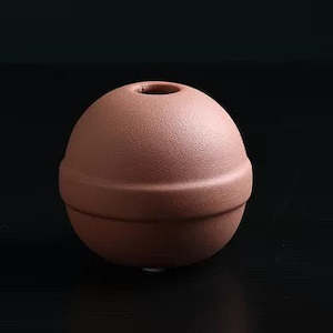 Vases: Nordic Round Vase Pink Small 10cm X 10cm