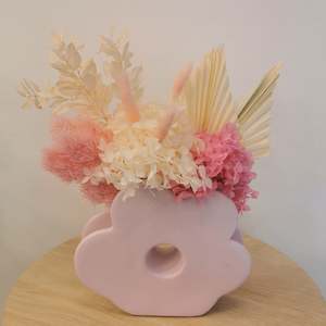About You: Pink Cloud - Flower Vase Arrangement