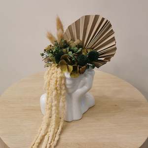 Verdant Visage Arrangement