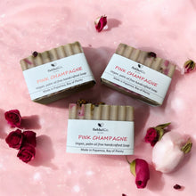 New: Pink Champagne inspired handmade soap - fields&co