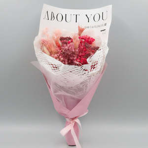 Bouquets: The Pink Bouquet - Preserved flowers