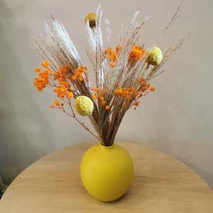 Vase Arrangements: Sunbeam Bubble Arrangement