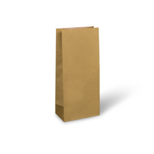 Paper Block bottom Gift Bag 165x90x47 Traditional Gold 50/pkt