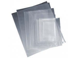 Bags Plastic: Plastic bags flat 35 micron