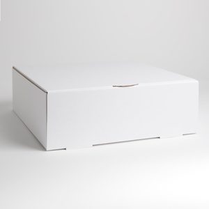 Cake Boxes Cardboard: 10"x10"x4" Corrugated White cardboard Cake Box 100/pkt