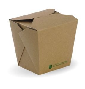 Food Boxes Trays Cardboard: 8oz Brown Food Pail (no handle) 450/box