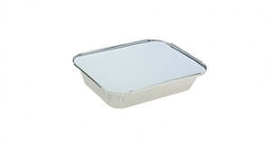 Foil: Hangi Tray and Lid set. 229x169x50. 125/slv