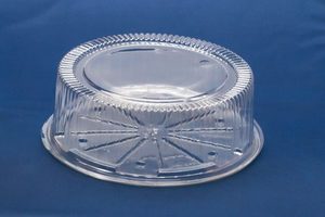 Plastic: 10" Cake Dome Top 50/ctn