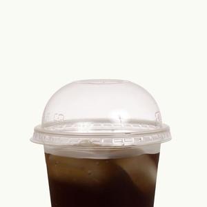 Cold Cups: PLA domed lid for 360, 420 and 500ml cups 100/sleeve, 1000/ctn