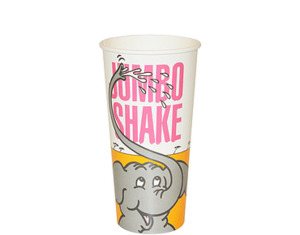 Cold Cups: Milkshake Cup 24oz Jolly Jumbo 25/slv, 500/ctn