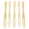 Wood: Bamboo Cocktail Forks 100/pkt 1000/ctn