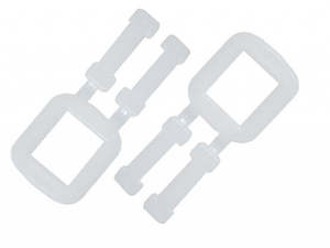 Buckles Seals: 19mm Strapping Poly Buckles 100/pkt (1,000/box)