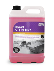 Kitchen: Steri-Dry Evaporating Sanitiser 5L