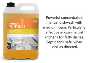 Kitchen: Tuff Suds Antibacterial dishwash detergent 20L