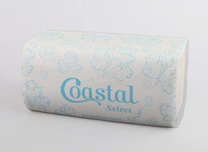 Interfold Paper Towels: Coastal Interfold White Handtowels 1 ply 200/pkt 4000/ctn