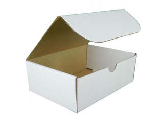 Gift Wine Boxes: Die Cut Folded Box H/Lid 275x206x103