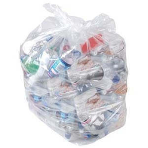 Bags Rubbish: Refuse Bag clear 70 micron