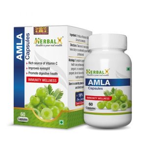 Products: HerbalX Amla Health Booster Rich in Antioxidants 60 Vegan Capsule 500mg – KOTTAKKAL AYURVEDA NZ