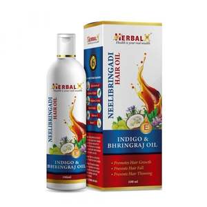 Products: HerbalX Neelibringadi Hair Oil Indigo & Bhringraj Hair Oil 100 ml – KOTTAKKAL AYURVEDA NZ