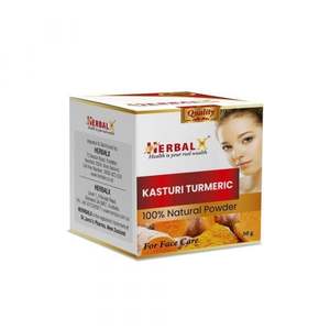 HerbalX Kasturi Turmeric Powder Natural Acne Face Mask – 50Gm – KOTTAKKAL AYURVEDA NZ