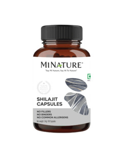Pure Shilajit Extract Capsules 90 Veg Caps | 500mg