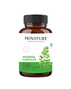 Moringa Capsules - 90 Vegetarian Capsules | 500mg