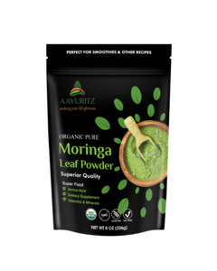 Natural Moringa Powder 226g - USDA Certified