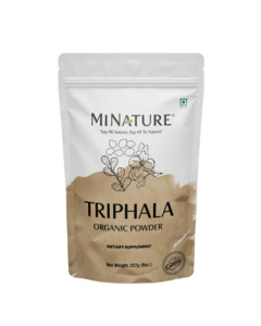 Top Sellers: Organic Triphala Powder 227g - USDA Certified