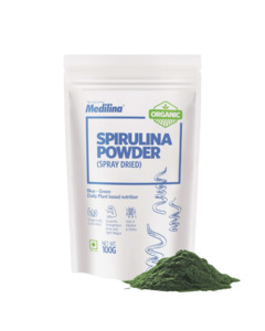 Support Immunity: Organic Spirulina Powder (Spray Dried) 100g