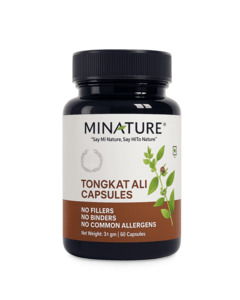 100% Natural Tongkat Ali 60 Veg Caps | 500mg