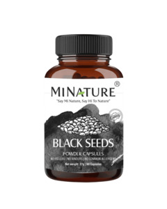 100% Natural Black Seed Capsules 60 Veg Caps | 450mg