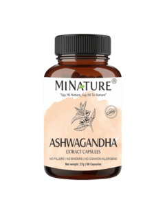 Ashwagandha Root Extract Capsules 60 Veg Caps | 450mg 6% Withanolides