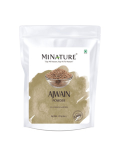 To Balance And Support Vata: 100% Natural Ajwain Powder (Carom seed powder) 227g