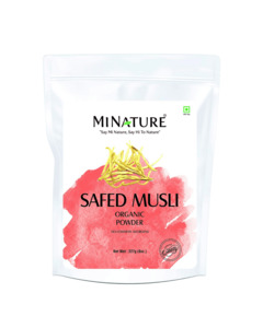 Organic Safed Musli Powder 227g - USDA Certified