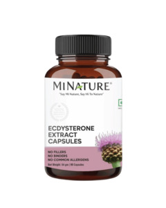 100% Natural Ecdysterone Extract Capsules 90 Veg Caps | 500mg