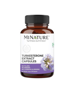 100% Natural Turkesterone Extract Capsules 90 Veg Caps | 500mg