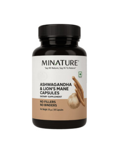 Ashwagandha & Lion's Mane Capsules