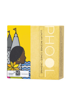 Incense Sticks Cones: Jasmine - Natural Incense Cones by Phool