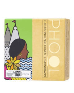Lemongrass - Natural Incense Cones by Phool