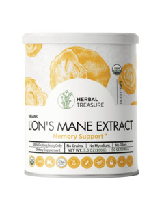 Organic Lion's Mane Mushroom Extract (Powder)