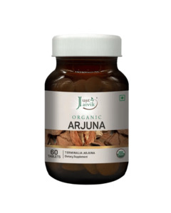 Certified Organic Tablets: Organic Arjuna Tablets - 600mg