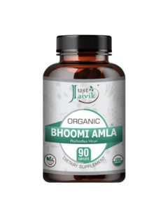 Certified Organic Tablets: Organic Bhumiamlaki (Bhoomi Amla) Tablets - 750mg