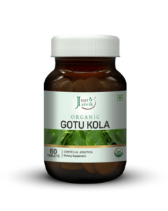 Certified Organic Tablets: Organic Gotu Kola Tablets - 600mg