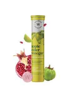 Wellbeing Nutrition: Apple Cider Vinegar Effervescent with Garcinia & Pomegranate
