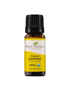 Aromatherapy: Organic Lemon Essential Oil - USDA Certified