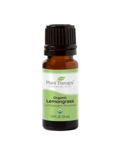 Aromatherapy: Organic Lemongrass Essential Oil - USDA Certified
