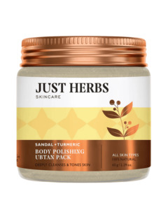 Just Herbs: Body Polishing Ubtan Pack with Sandal and Turmeric